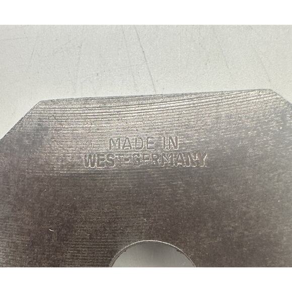 Vintage ESTE WEST GERMANY Smooth Bottom Wood Plane Tool - Picture 9 of 10